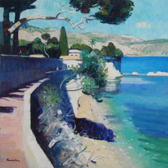 JOHN KINGSLEY - coastal path, cap ferrat           
